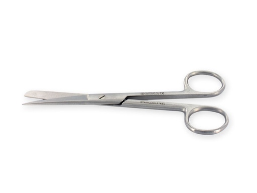 [GM-32186] FORBICE RETTA punte alterne - 16 cm