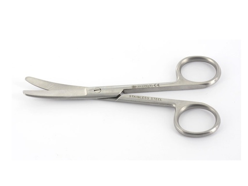 [MOR0332] FORBICI CURVE - punte smusse - 16 cm