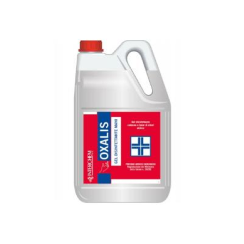 [SDF07148] Oxalis gel disinfettante mani PMC virucida lt.5
