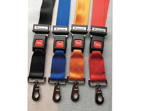 [33847] SET DI 4 CINTURE DI SICUREZZA CON GANCIO - poliestere 4 colori - estremità con gancio, fibbia in metallo disponibile settembre 2024