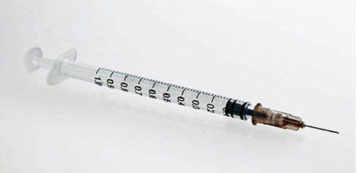 [DMM10141] Siringa cc 1 con ago g26 insulina-tubercolina
