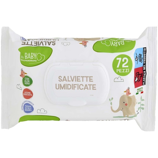 [IGP01180] Salviette umidificate Baby milleusi  conf.72 pz con tappo