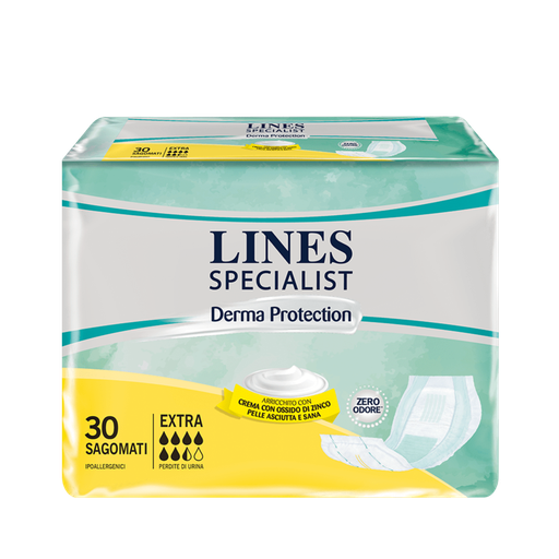 [MGI03136] Pannolone sagomato trasp. Lines Derma Prot. Extra TU
