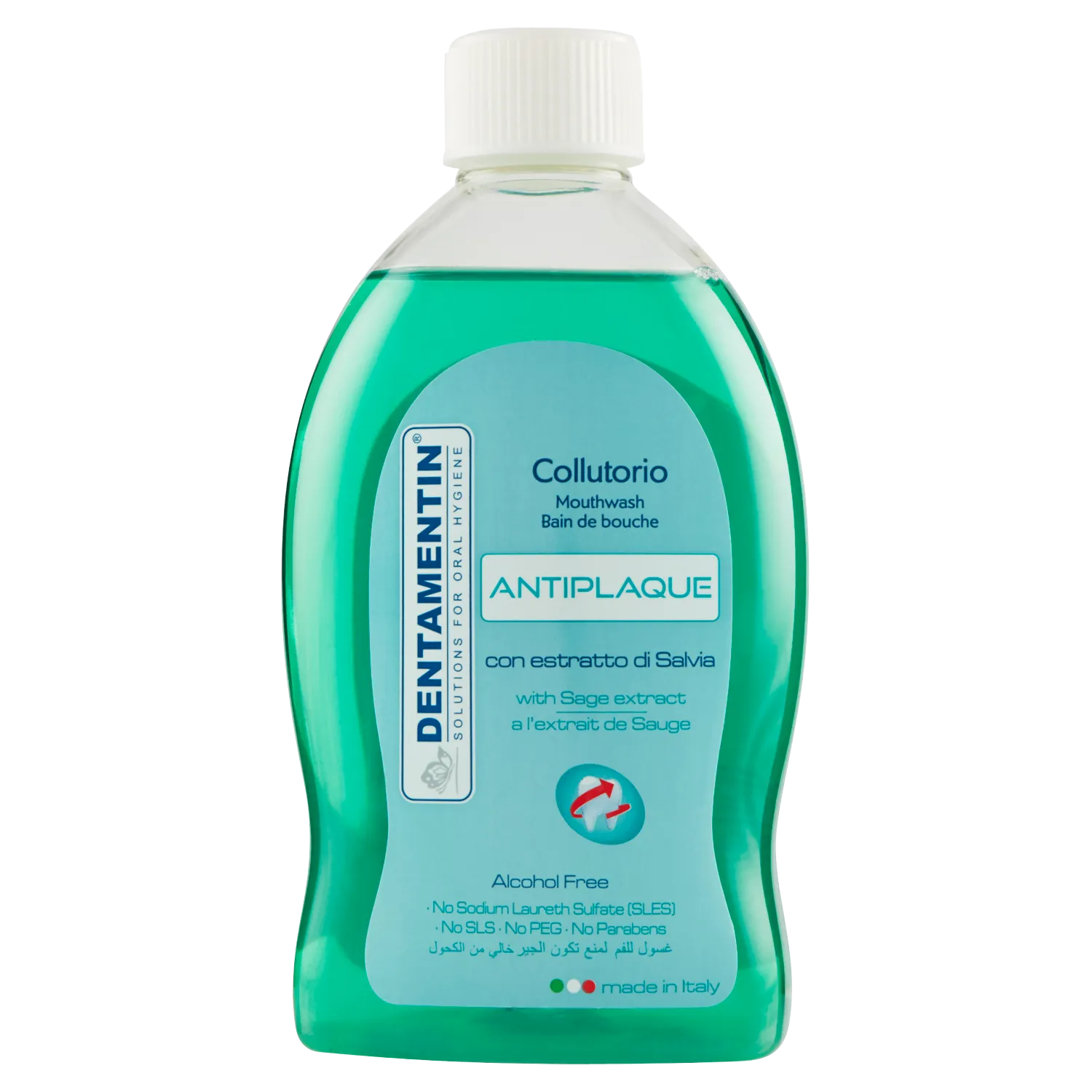 [IGP01182] Colluttorio rinfrescante Dentamentin antiplacca 500 ml                          