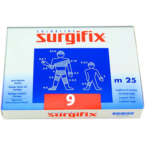 [DMM01247] Rete tubolare elastica calibro 9 Surgifix 25 metri in tensione
