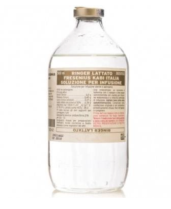 [SDF03018] Ringer lattato flacone vetro 500 ml Baxter
