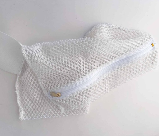 [DET05086] Sacco a rete in poliestere 100% 30 x 40 cm bianco Laundry Net Pes2
