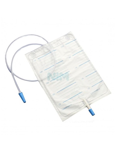 [DMM07003] Sacca gambale con valv. antir. e rub. di sc. 750 ml tubo 10 cm (fust)
