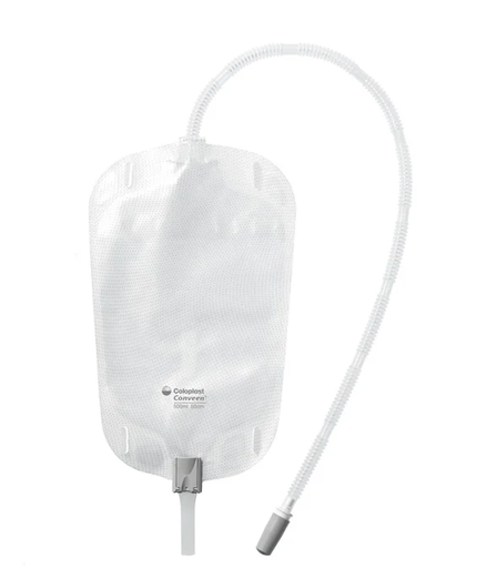 [DMM07010] Sacca gambale con valv. antir. e rub. di sc. 750 ml tubo 35 cm (bulk)
