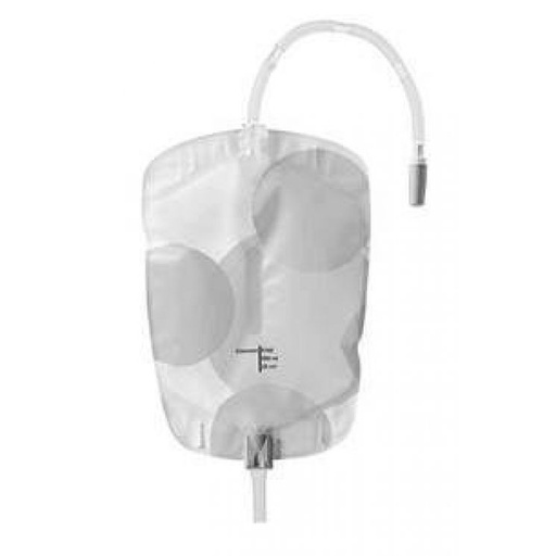 [DMM07004] Sacca gambale con valv. antir. e rub. di sc. 750 ml tubo 35 cm (fust)
