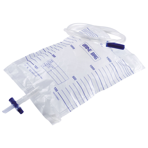 [DMM07018] Sacca letto con valv. antir. senza rubinetto 2000 ml tubo 90 cm (bulk) 