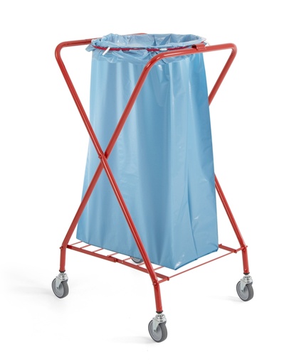 [DET06009] Carrello Dust 120 lt tondo fisso