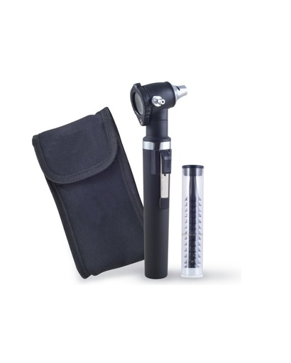 [MOR0328] Otoscopio a fibre ottiche Gimalux nero