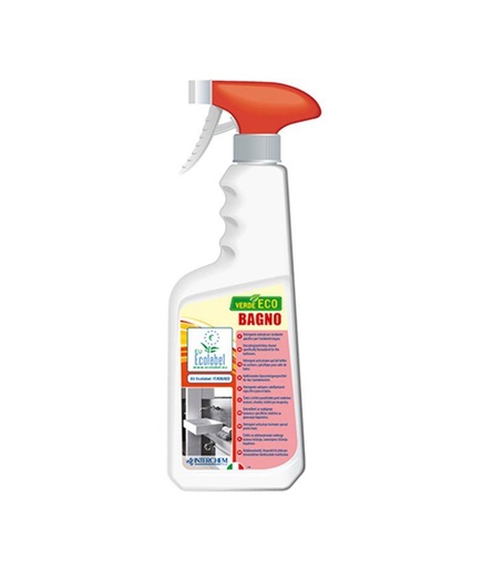 [DET05295] VERDE ECO Bagno 750ml (conf.12x750ml+2neb.) Ecolabel