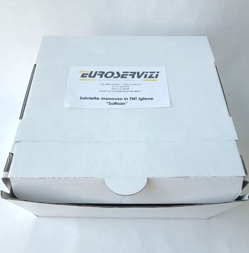 [IGP02064] BOX Salvietta Softsan 30x40cm  100 salviette