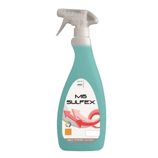[DET05344] M6 Sulfex disincrostante acido schiuma attiva 750ml