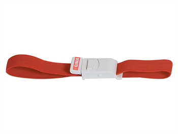 [MOR04058] Laccio emostatico fast rosso (cotone-gomma)