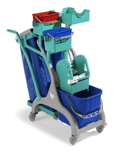 [DET01096] Carrello Nick Star 110 con secchio lt.15 e strizzatore Tec