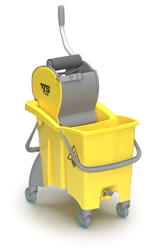 [DET06027] Carrello Action Pro Dry doppia vasca e strizzatore rullo Dry