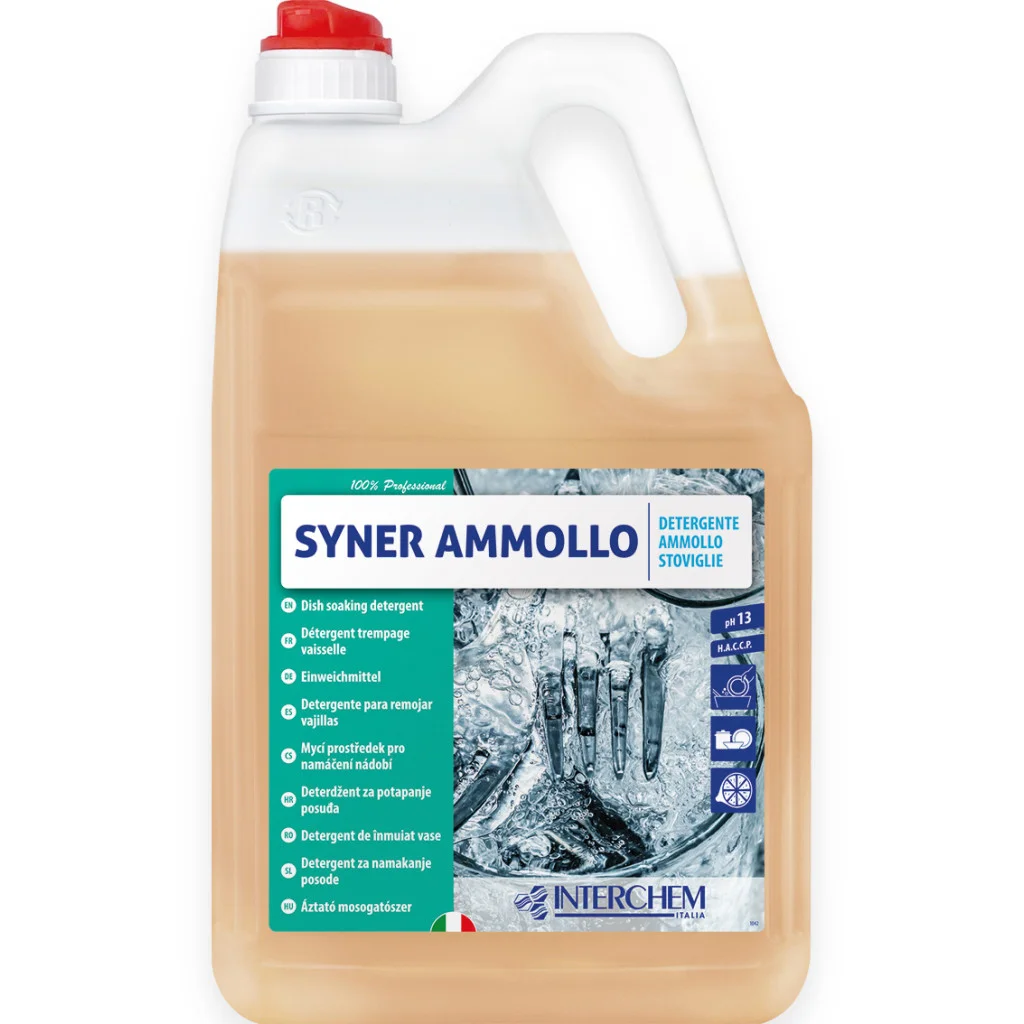 [DET01123] Syner ammollo stoviglie tanica kg.5/4,7lt