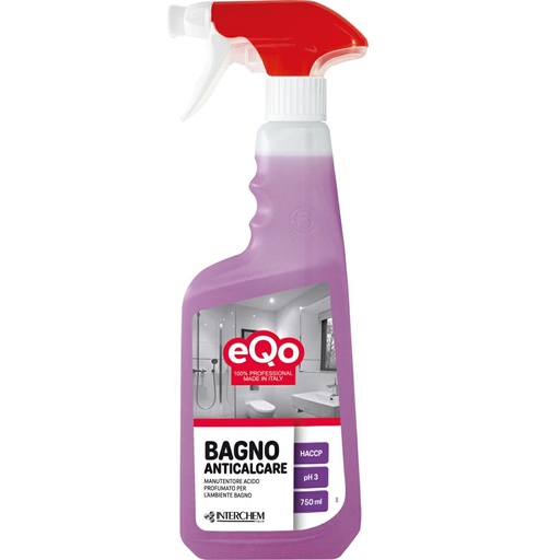 [DET01136] EQO Green Bagno anticalcare scatola 6x750ml +1neb