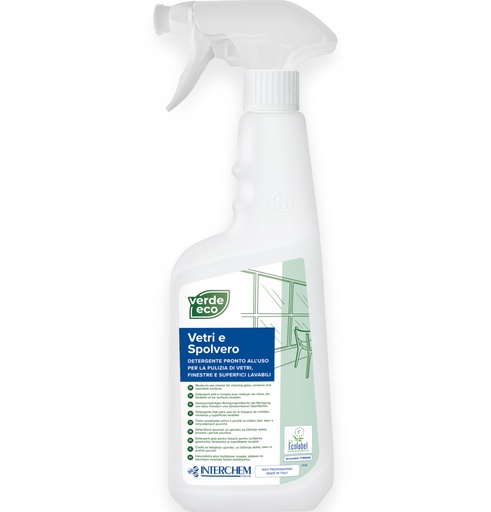 [DET01143] EQO Green vetri e spolvero scatola 6x750ml +1neb