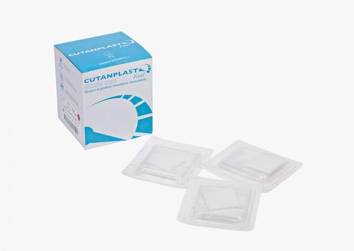 [DMM01343] Cutanplast Fast emostatico rapido cm.5x5x0,4 astuccio 10pz