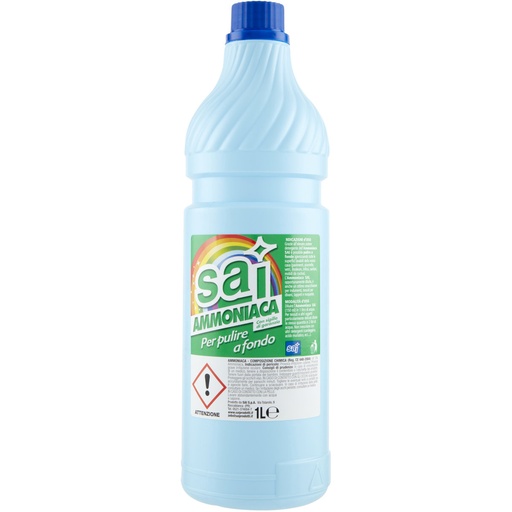 [DET02086] Ammoniaca non profumata SAI lt.1