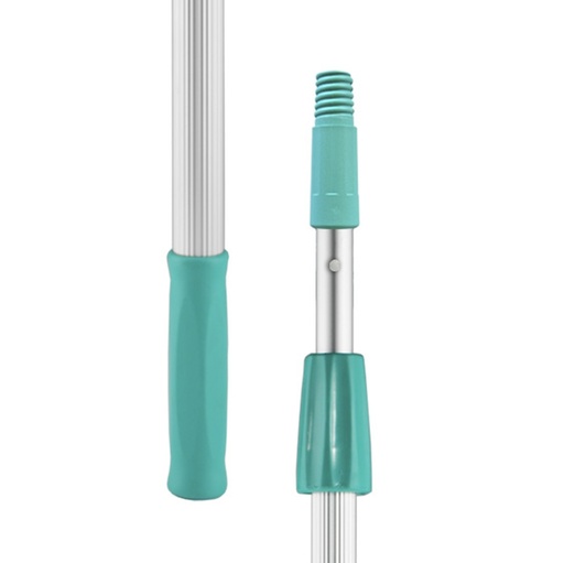 [DET01091] Asta telescopica alluminio c/foro e adattatore attacco a vite - 2 pezzi x 1mt