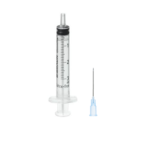 [BB-4643102V] OMNIFIX DUO 3ml Centrale - Ago 23Gx30mm