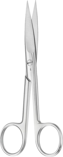 [BC344R] FORBICI CHIRURGICHE RETTE AC/AC 145MM
