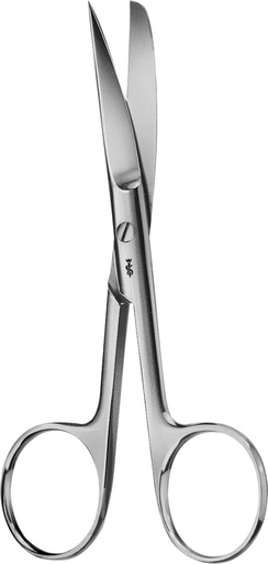 [BB-BC423R] FORBICI CHIRURGICHE CURVE SM/AC 130MM