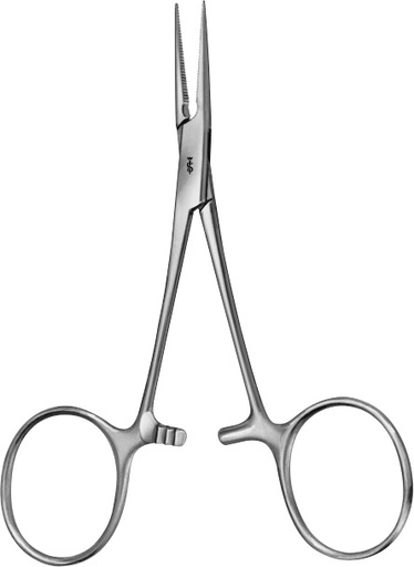 [BH104R] PINZA EMOSTATICA HARTMANN MOSQUITO RETTA 100MM
