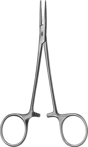 [BH110R] PINZA EMOSTATICA HALSTED MOSQUITO RETTA 125MM