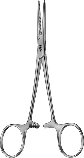 [BH144R] PINZA EMOSTATICA CRILE RETTA 140MM