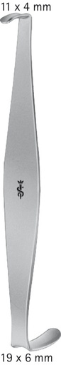[BT012R] RETRATTORE CRILE DOPPIO 11x4/19x6MM
