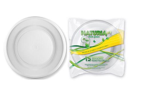 [MCP06057] Piatto fondo diametro 203 mm 8,5 gr MTB NAT-BIO
