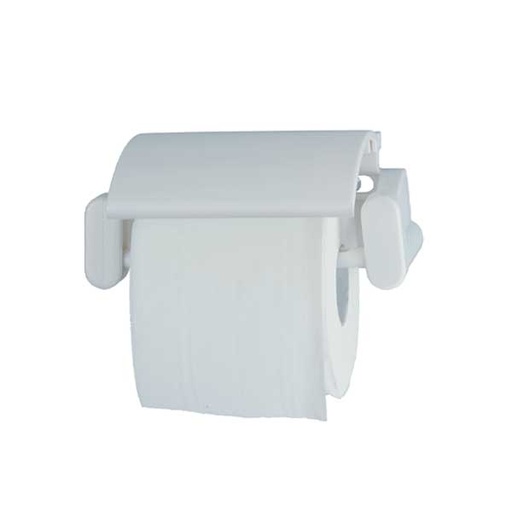 [MCP08225] Distributore di carta igienica in rotolo standard in abs bianco mod. Simply