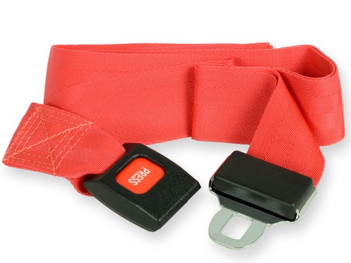 [34012] CINTURA 5x213 cm TIPO C - rossa