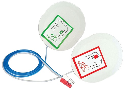 [GM-28258] PLACCHE COMPATIBILI per defib. Cardiac Science, GE vedere anche 55026