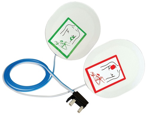 [33581] PLACCHE COMPATIBILI per defib. Cardiaid, Weinmann vedere anche 55028