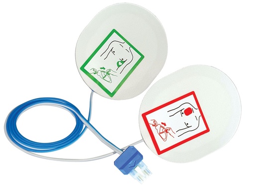 [33579] PLACCHE COMPATIBILI per defib. Drager,Innomed,S&W,Welch Allyn vedere anche 55036