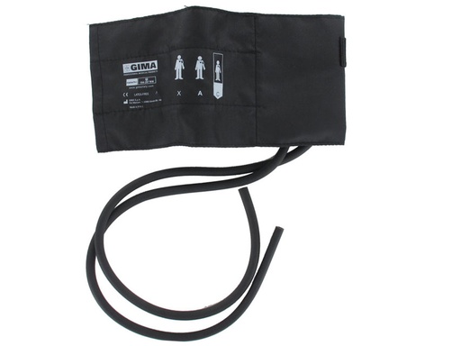 [GM-28467] BRACCIALE PEDIATRICO + POLMONE 2 TUBI 35x11 cm nylon nero