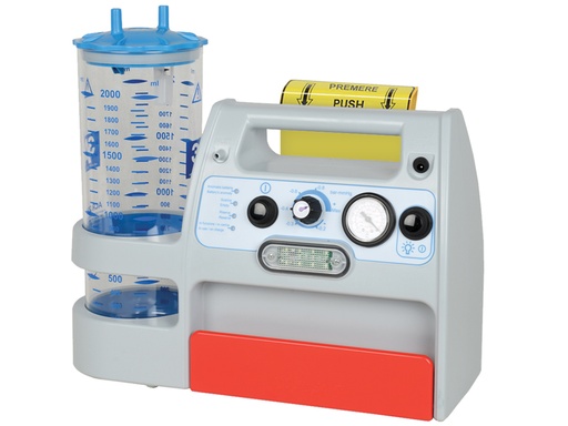 [28278] ASPIRATORE MINI ASPEED EVO BATTERY  2 litri per ambulanza