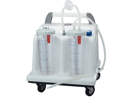 [28216] ASPIRATORE TOBI CLINIC 2vasi 4 litri + pedale