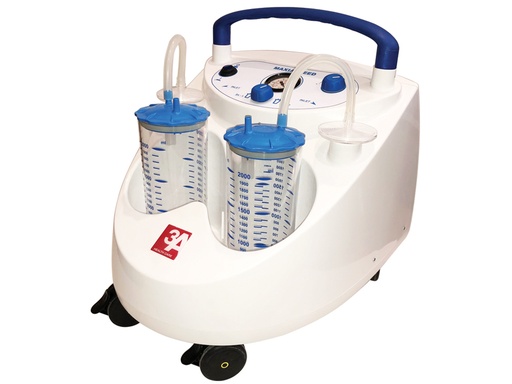 [GM-28610] ASPIRATORE MAXI ASPEED 60 litri  2 vasi da 2 litri + pedale