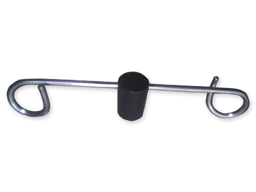 [27849] SUPPORTO IN METALLO  2 ganci