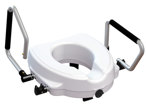 [27751] RIALZO WC con braccioli reclinabili  12,5 cm