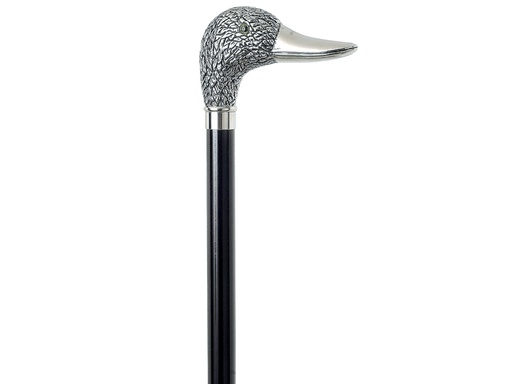 [27772] BASTONE con testa a OCA  cromato