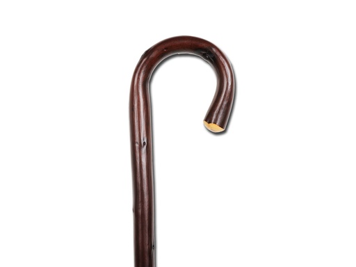 [27774] BASTONE LEGNO  manico curvo